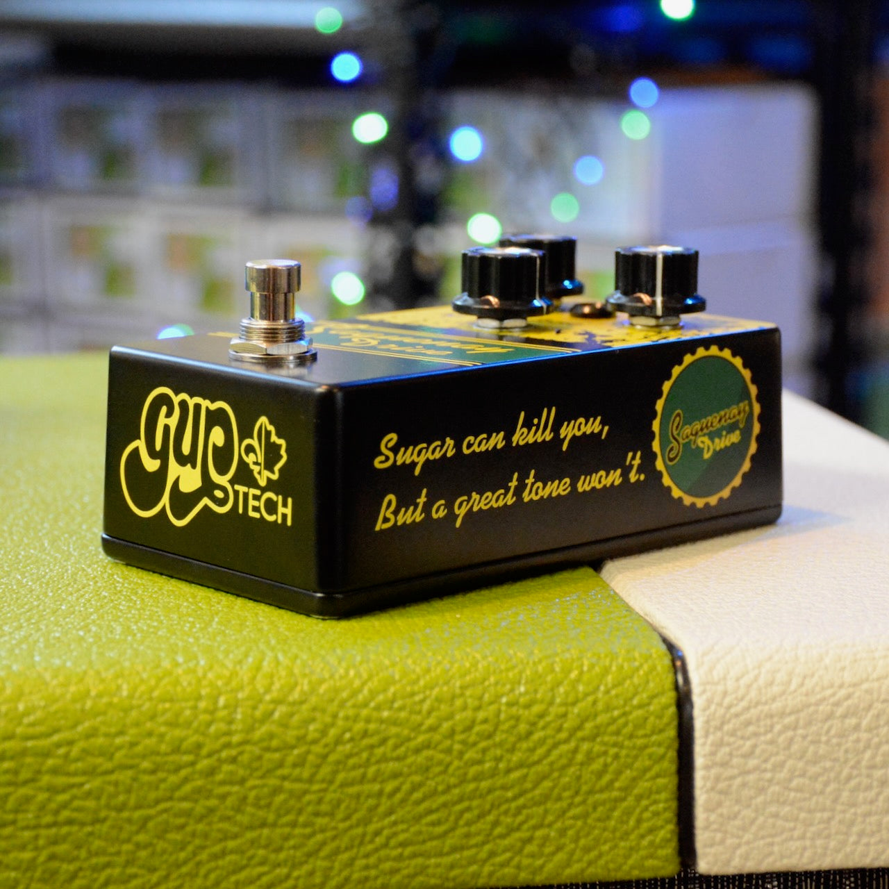 Saguenay Drive Overdrive pedal, side