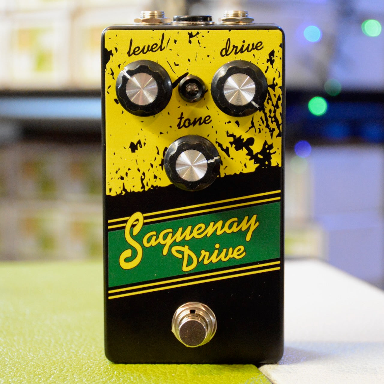 Saguenay Drive Overdrive pedal, Face