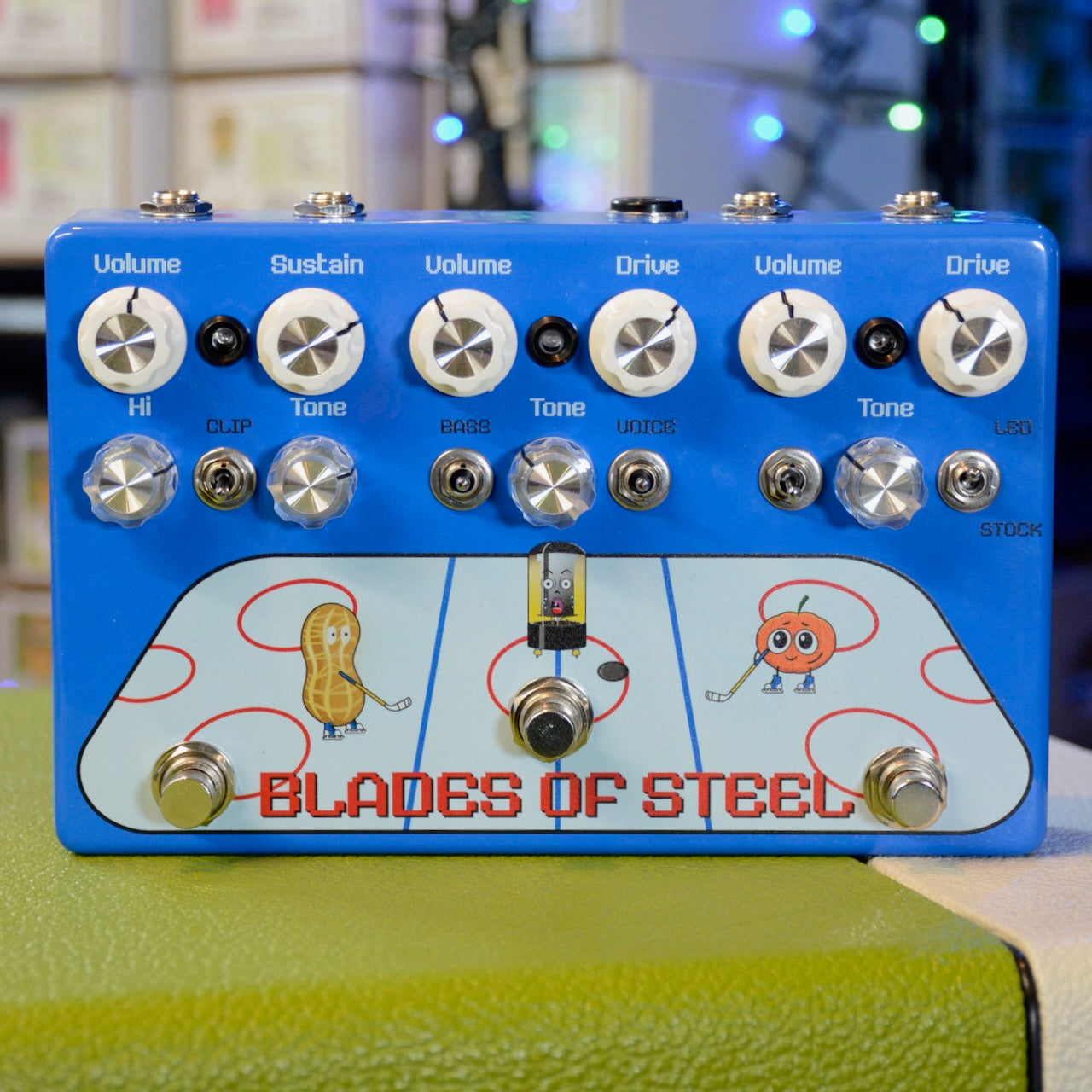 Big Muff, TS-808, OCD tribute, Face