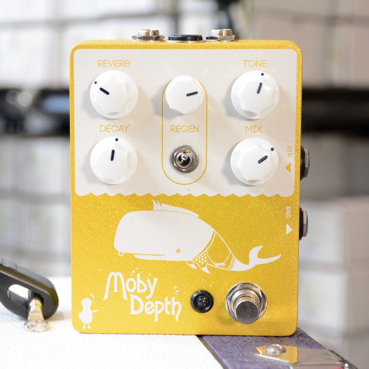 Moby Depth Spring Reverb Pedal - Gold Rush Edition