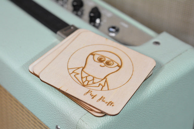 Prof Pinotte Coasters set (4)