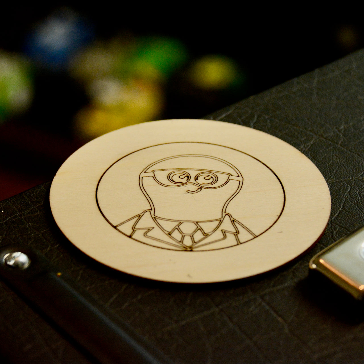 Prof Pinotte Coasters set (4)
