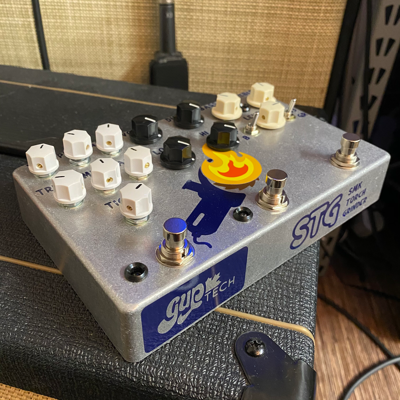 STG (So many Knobs, Torch, GrindR) Triple pedal
