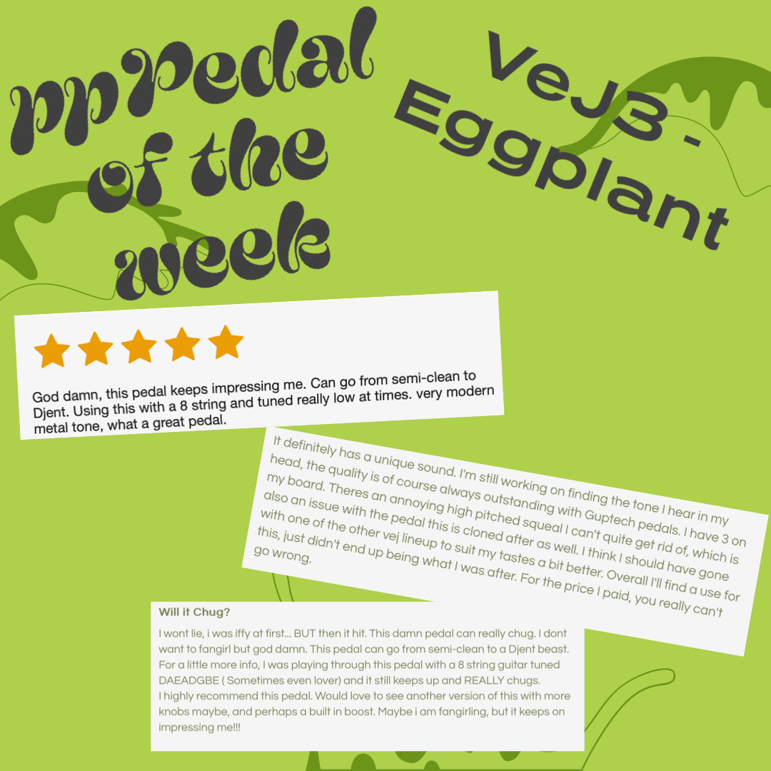 PPPedal of the Week - Vej3 Eggplant