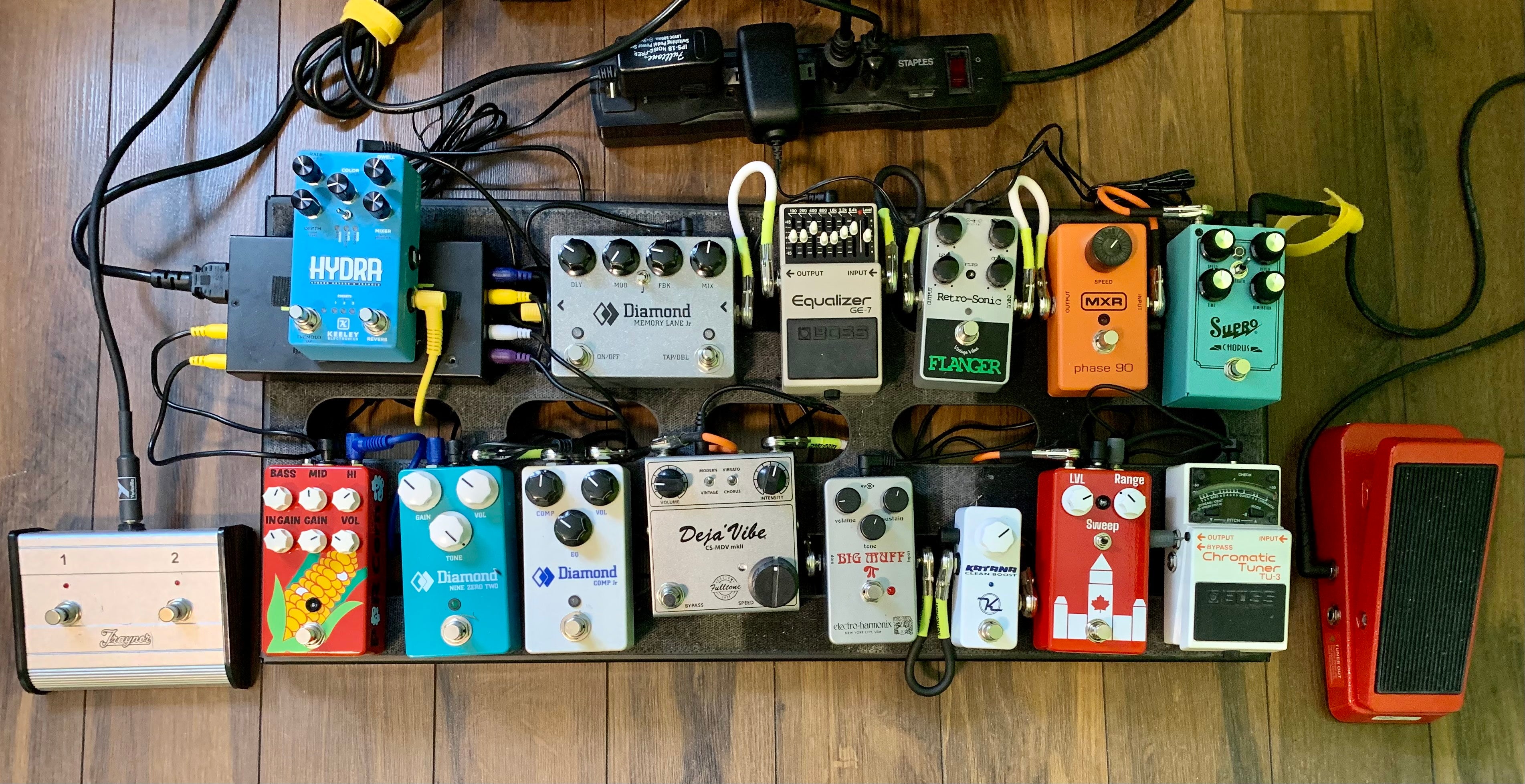 VOX POP - The depth of our customers’ pedalboards!