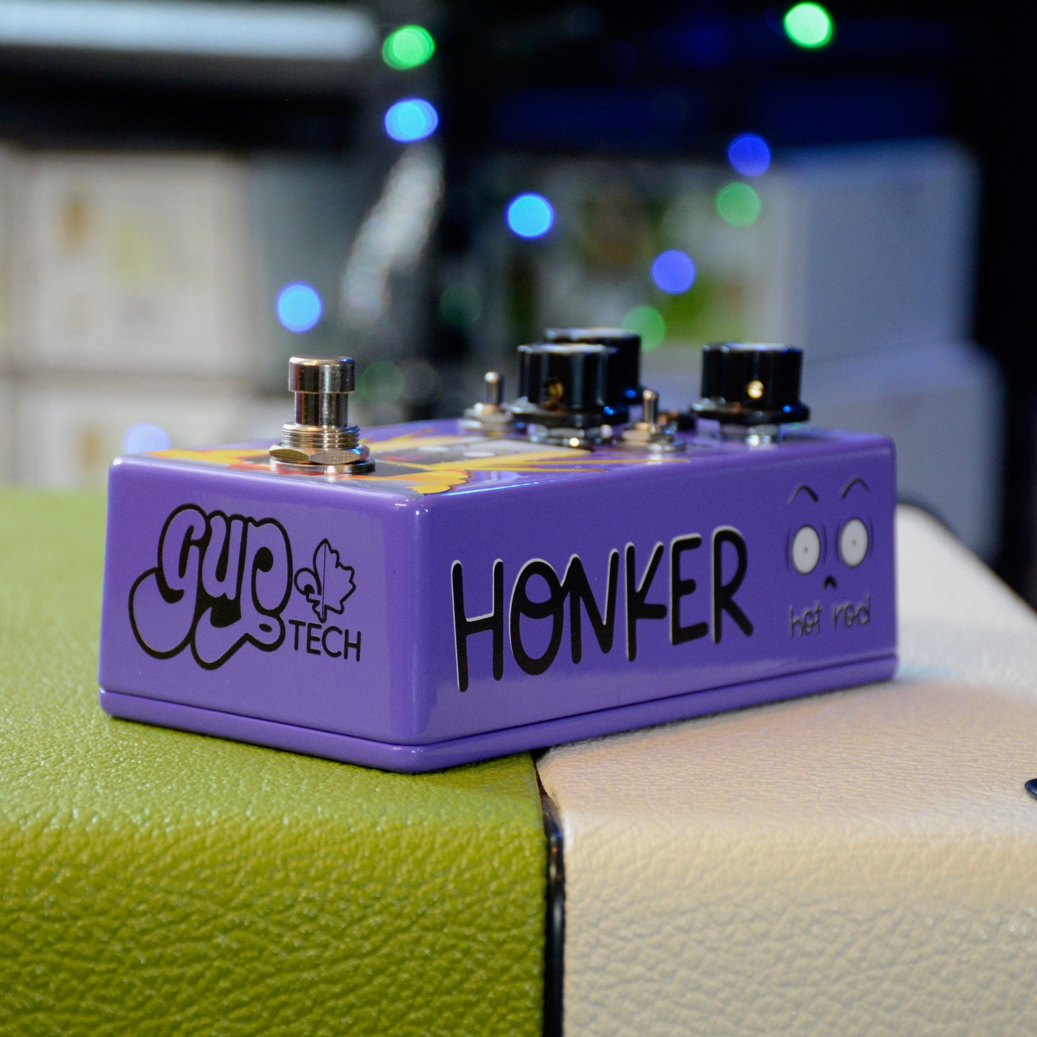 Tube Screamer GUPTech purple, side