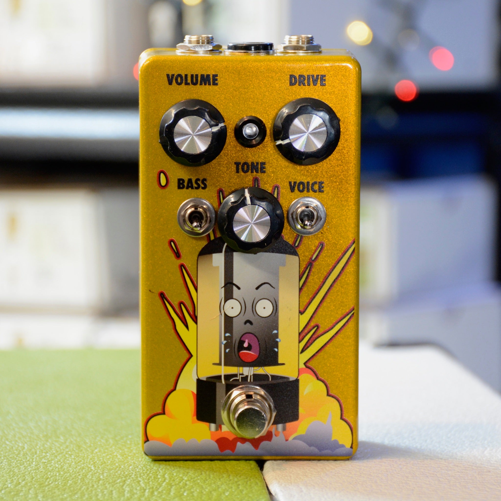 GUPTECH Tube Screamer gold, face