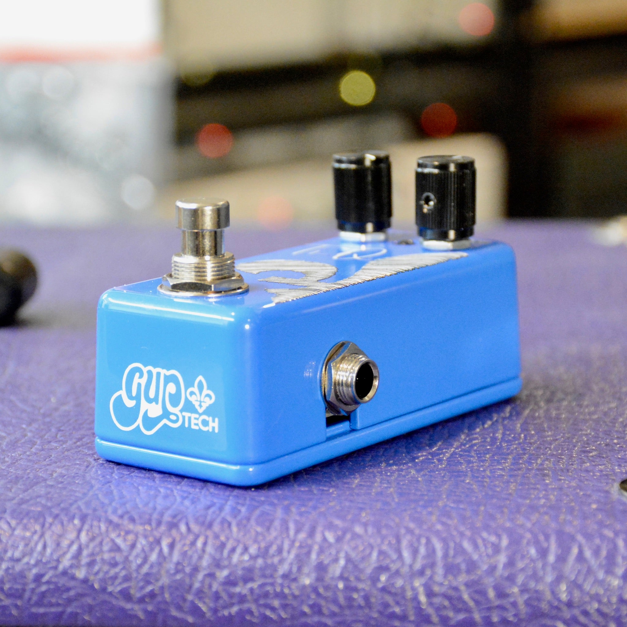 Ti-Q - Mini PdeQ Presence Depth EQ - Logo view - Blue - 1590A Enclosure