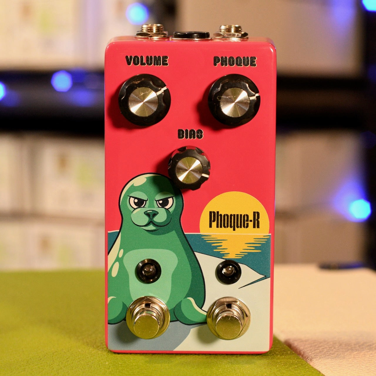 PhoqueR - Phoque Face Fuzz - Green Ringer