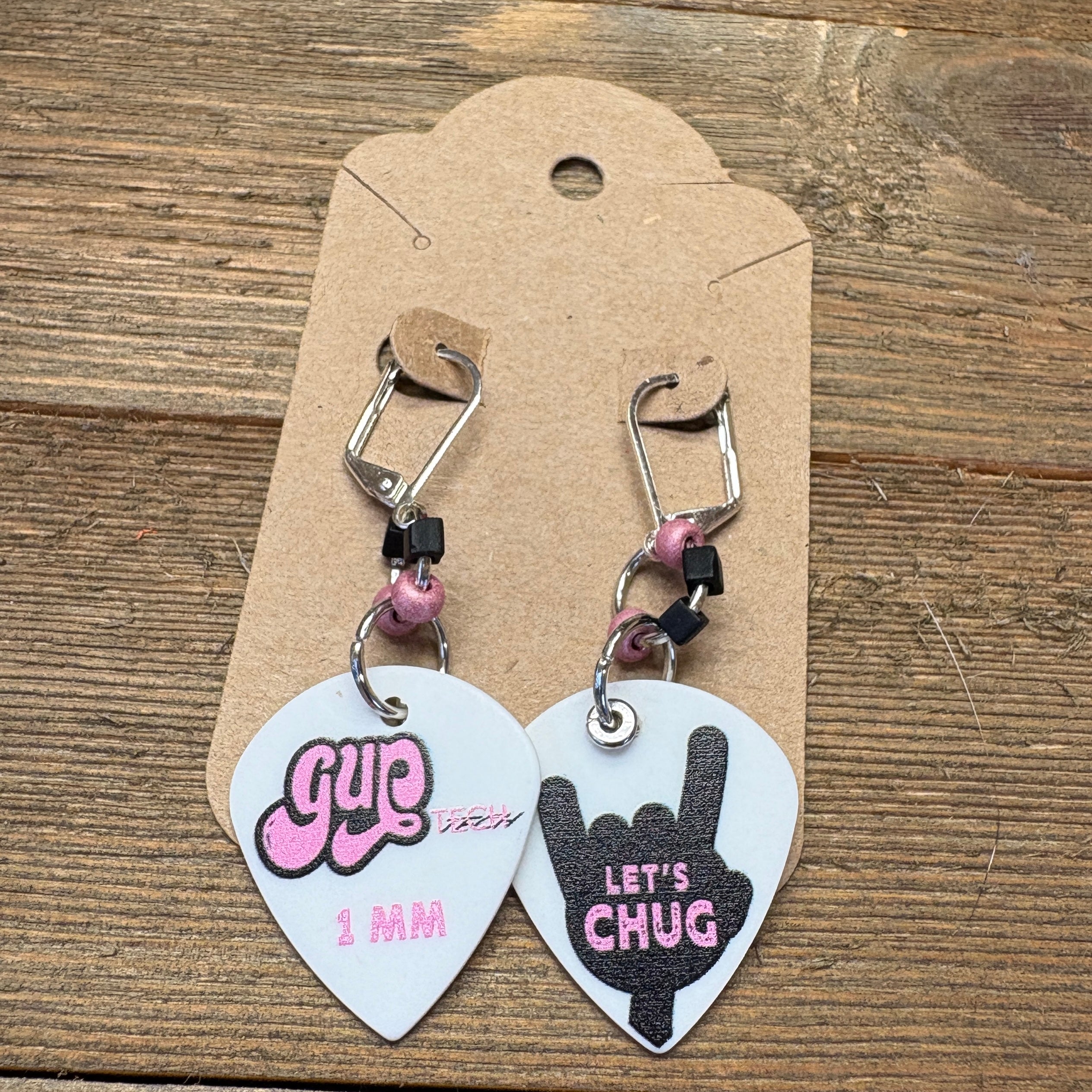 Let's Chug GUPTech Earrings