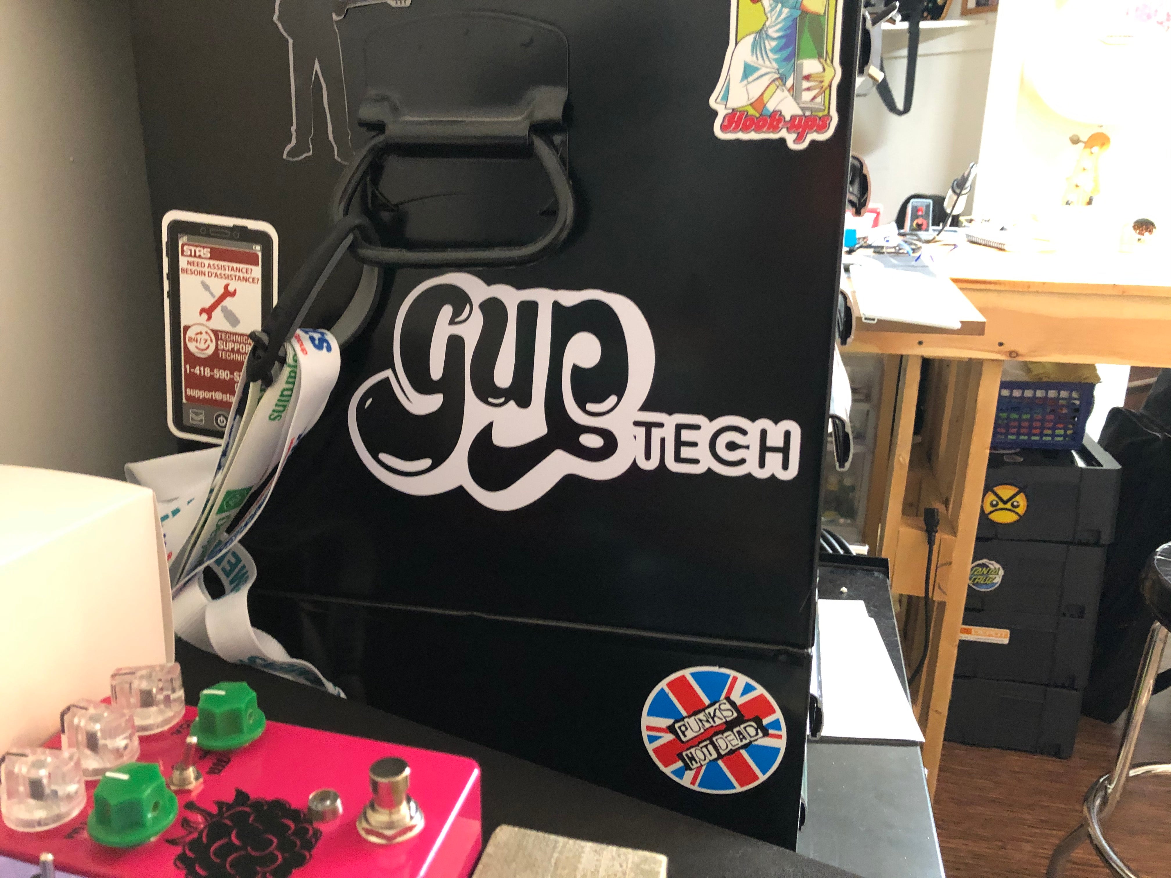 GUP Tech Vinyl Sticker