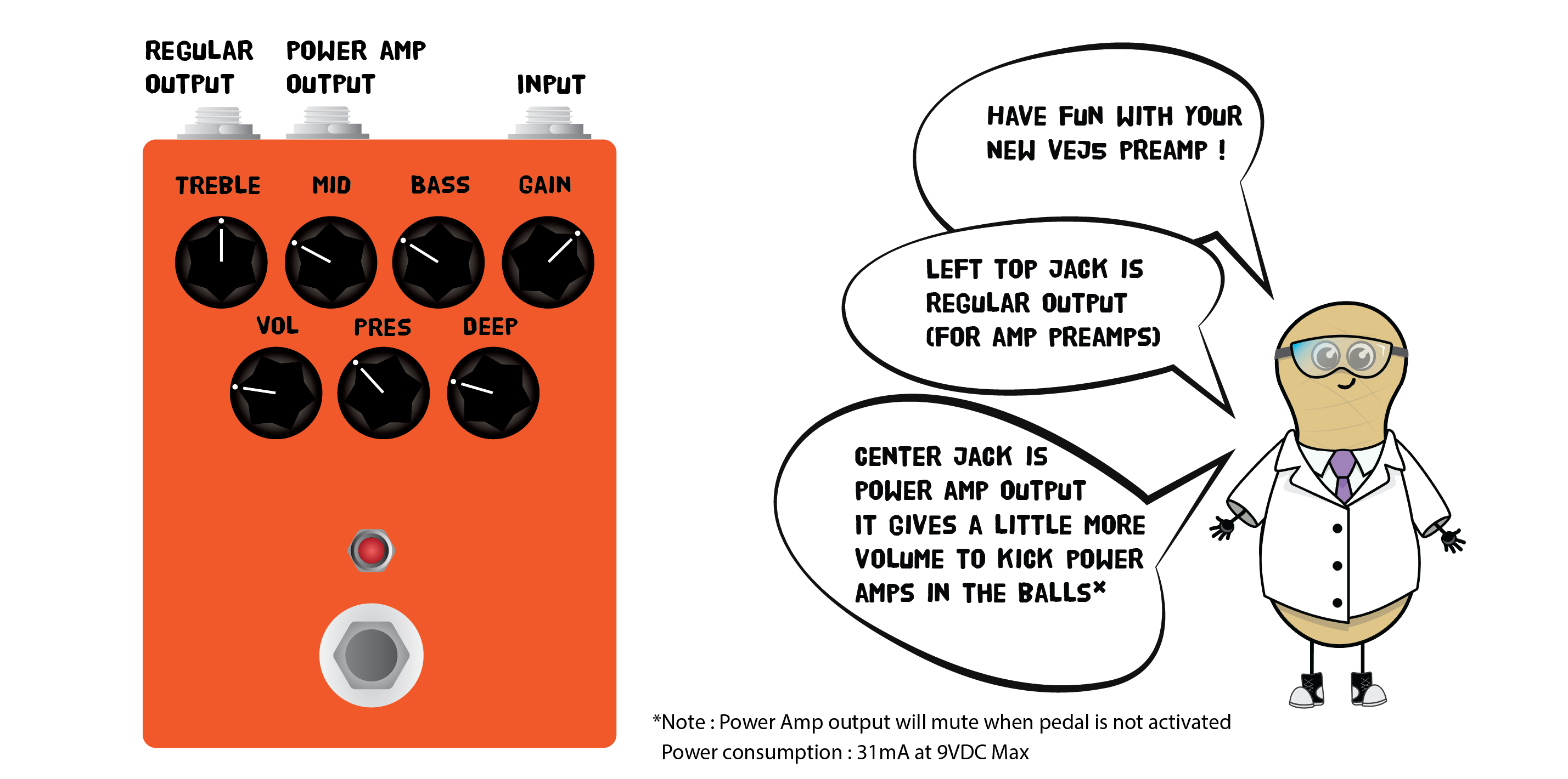 VeJ5 - High gain Preamp