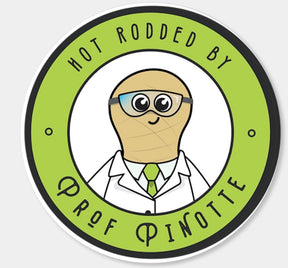 Prof. Pinotte "logo" stickers